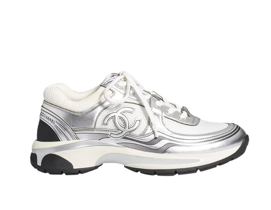 Chanel CC Runner Silver