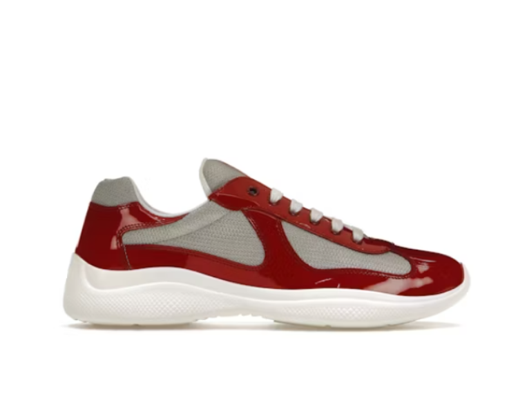 Prada Cup Red Silver