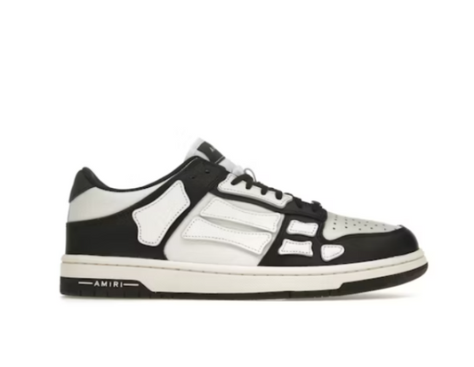 Amiri Skel Top Low Black White
