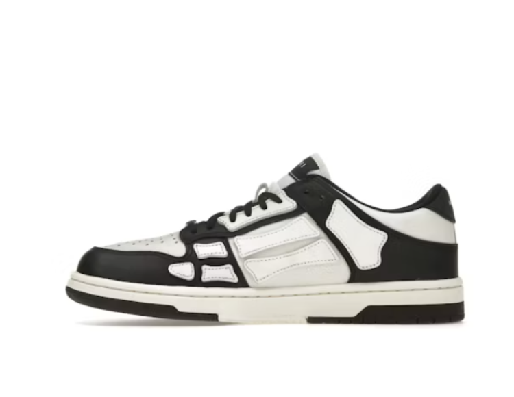 Amiri Skel Top Low Black White