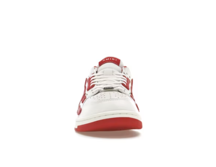 Amiri Skel Top Low White Red