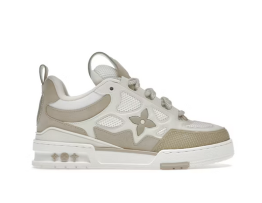 LV Skate Beige White