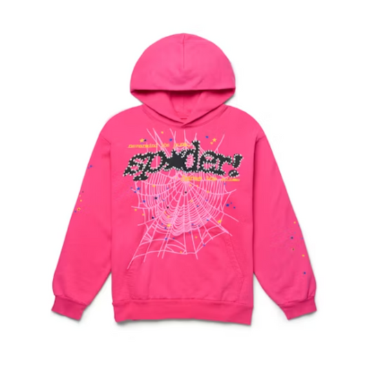 SP*DER Hoodie Pink/Black